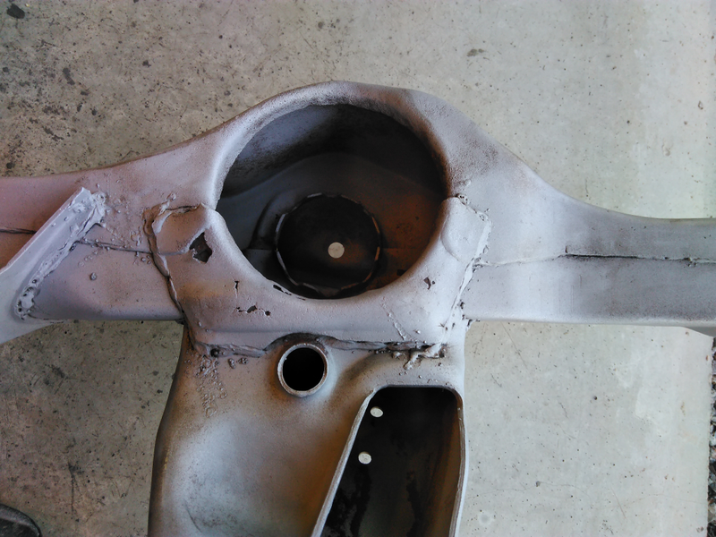 Illustration for article titled Got my subframe back from the sandblaster today